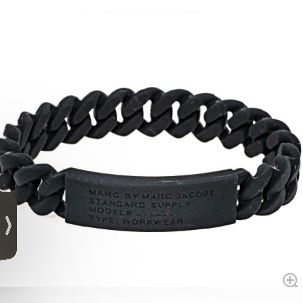 NWT Marc Jacobs Braided Silicone Bracelet
